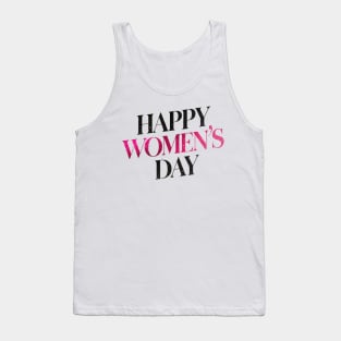 Happy Women's Day Tank Top